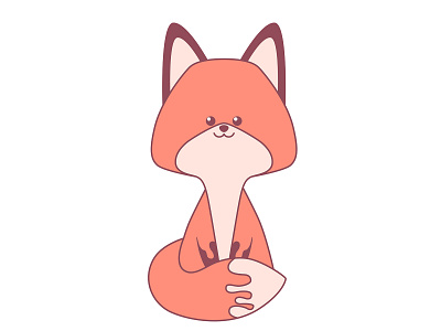 Fox animal art cartoon character design forest fun icon illustration kawaii logo mascot print toy vector wild zoo