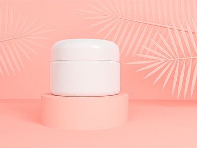Cream Packaging Mockup 3d branding cosmetic cream design health mockup packaging skin template
