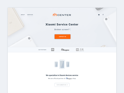 MiCenter.pl landing page