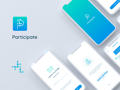 Participate Mobile App Ui dESIGN app branding design icon illustration mockup typography ui ux web