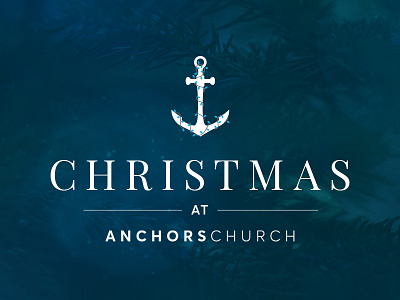 Christmas At Anchors Church anchor christmas church lights sermon art sermon series