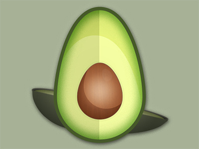 Avocado Icon Rebound/Update android app avocado icon ios iphone mobile yum