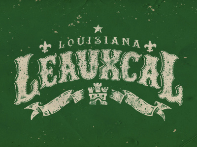 Leauxcal acadiana cajun lettering louisiana t shirt vintage