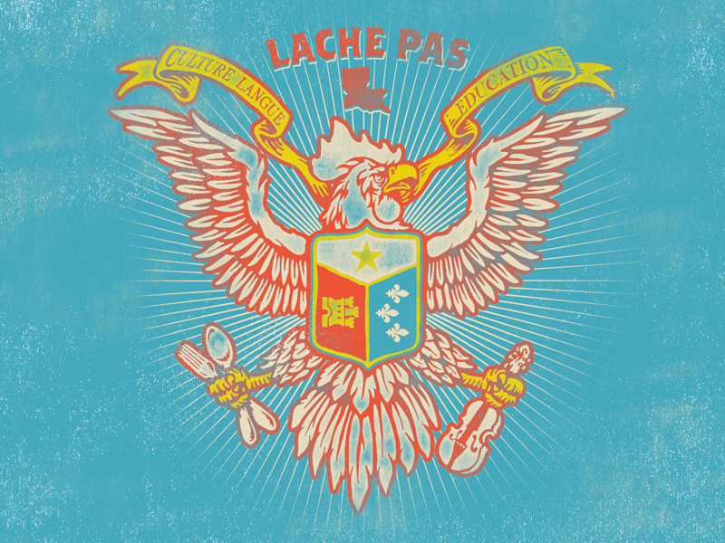 Lache Pas by Bram Johnson on Dribbble