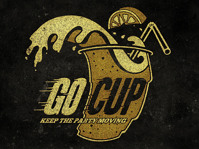 Go Cup illustration louisiana new orleans t shirt