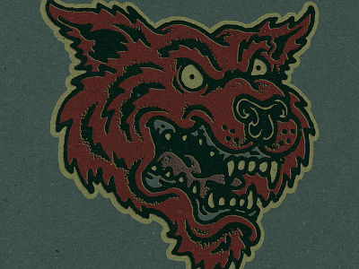 Rougarou illustration rougarou wolf