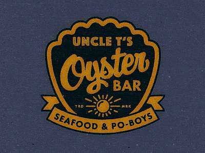Oyster Bar logo oyster po boy seafood