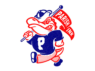 Parish Ink Mascot alligator gator mascot