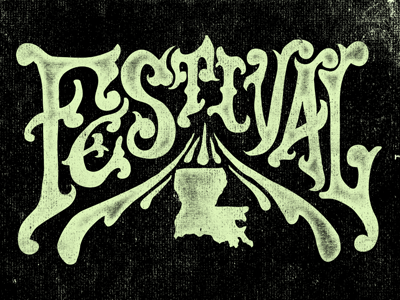 Festival illustration t shirt typography