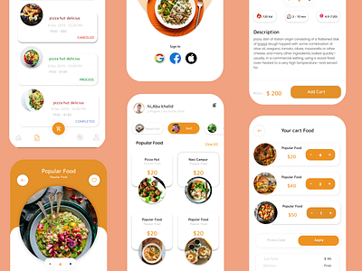 Restaurant Booking Concept animation app color concept design figma mobile palette ui ux androidiostranding