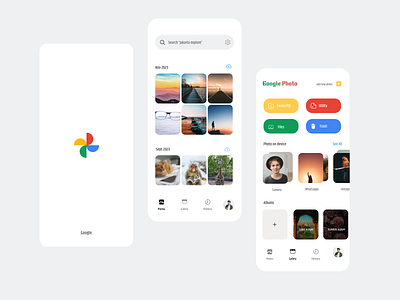 Google Photo Redesign