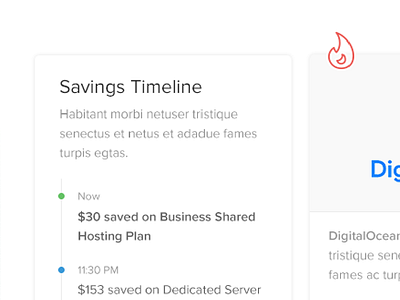 Savings clean coupon hosting minimal savings timeline