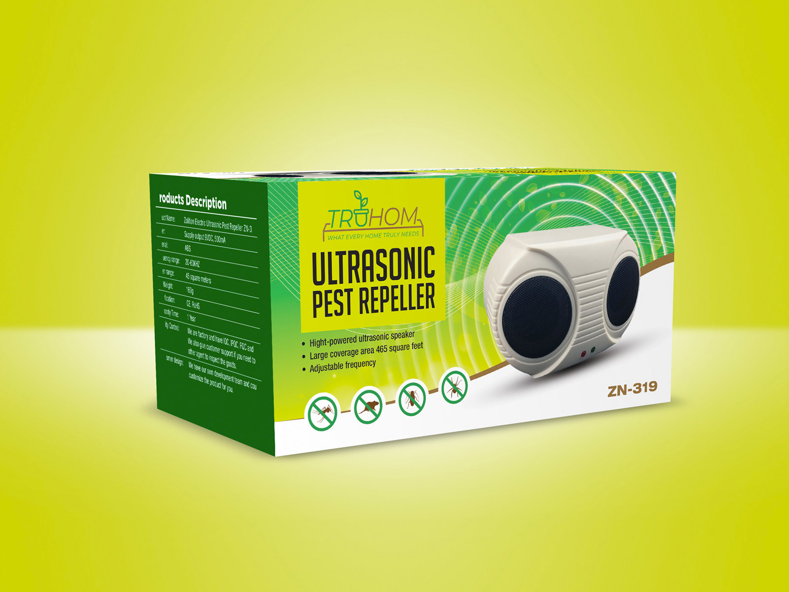 Ultrasonic Pest Repeller By FullStop On Dribbble   01 4x 