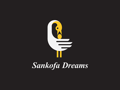 Sankofa Dreams animal animal logo branding branding design colors design design art dreams icon identity illustrator logo logo design logo mark logos logotype minimal sankofa typogaphy vector