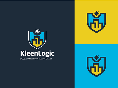 KleenLogic branding building city clean clean logo colors colros design design art identity illustrator logo logo design logodesign minimal modern safety typogaphy vector viruses