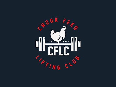 Cook Feed Lifting Club animal branding chicken chook club colors design design art identity illustrator lifting logo logodesign logos marketing marketing site minimal modern typogaphy vector