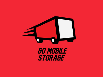Go Mobile Storage 4 wheel branding colors design design art designer fast identity logo logo design logodesign logos logotype mark minimal mobile storage modern moderrn red color vector