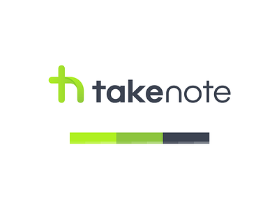 TakeNote branding colors design design app design art fresh feel green green logo identity logo mark marketing minimal modern n letter note take typogaphy vector vector illustration