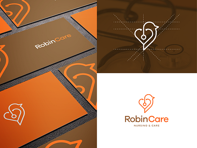 Robin Care bird branding care cartoon colors design identity illustraion illustrator logo logodesign logos logosai logoset marketing minimal modern typogaphy typography vector