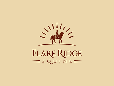 Flare Ridge branding colors design designs horse identity logo a day logo animation logo design logo designer logo mark logos mark marketing modern polo typography vector vintage logo vintage style