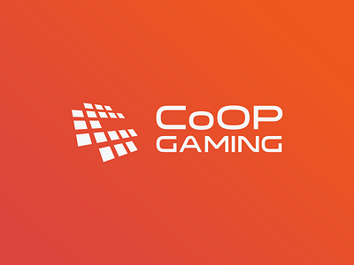 Coop Gaming 3d view branding colors design game game group game mark gaming gaminglogo logo logo design logodesign mark marketing minimal modern orange typogaphy vector vector illustration