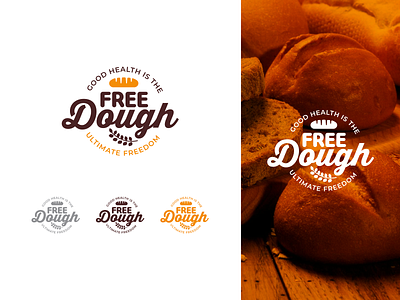Free Dough bakeries bakers logo bakery logo brandidentity branding branding design colors icon identity illustrator logo logo design logodesign logos marketing marketing site minimal modern typography vector