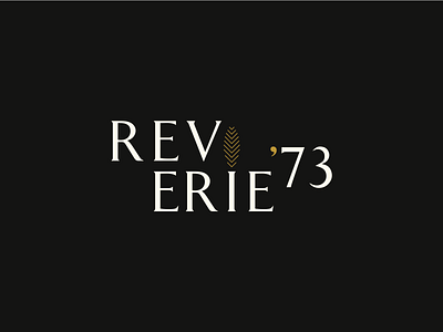 Reverie '73 colors design design logos designs icon identity identity branding illustrator logo logo branding logo design logos logotype marketing marketing site minimal typogaphy typography vector