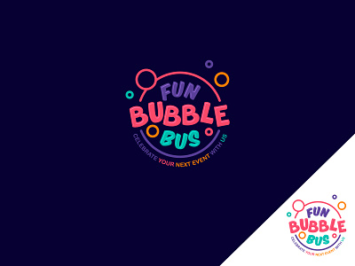 New Bubble Bus branding colors design identity illustration logo logodesign mark marketing minimal modern typography vector