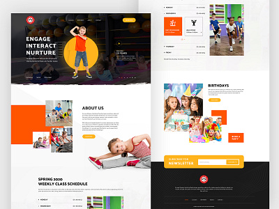 Gym Time branding colors design illustration layout logodesign modern typography ui ux web web design webdesign website website design