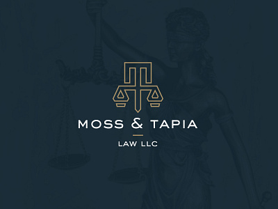 Moss Tapia Law branding colors design identity illustration logo logo design logodesign logotype minimal modern typogaphy vector