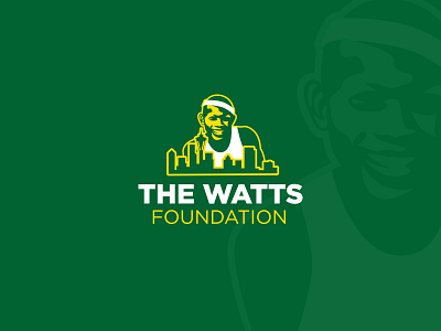 The Watts Foundation colors design illustration logo vector