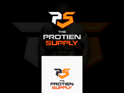 The Protien Supply branding colors design logo logos logotype mark minimal modern typography ui vector