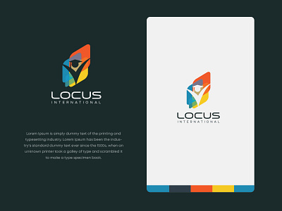 Locus International branding colors design icon identity logo logo design logos logotype minimal modern ui