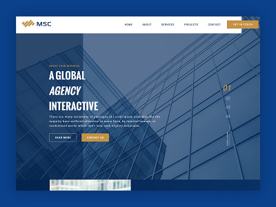 MSC branding colors design illustration modern typography ui ux web webdesign website design