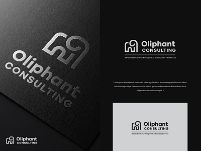 Oliphant Consulting branding colors design identity illustration logo logo design logodesign marketing minimal modern typography vector