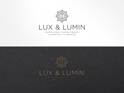 Lux & Lumin branding colors design illustration illustrator logo logodesign logotype minimal modern typography vector