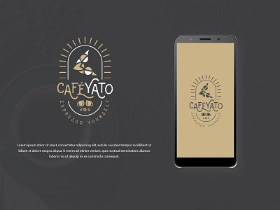 Cafeyato branding colors design identity illustration logo mark marketing minimal modern typography vector