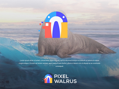 Pixel Walrus