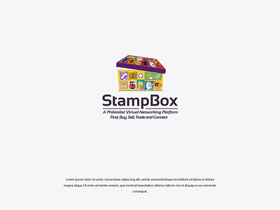 StampBox colors design logo logodesign modern package package design packagedesign product productdesign typography vector