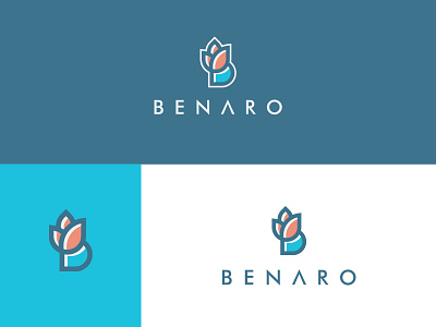 Benaro branding colors design icon identity illustration logo logodesign mark minimal modern typography vector