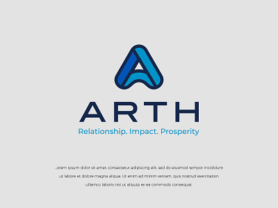 ARTH branding colors design illustration logodesign modern