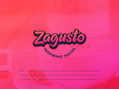 Zagusto branding colors design identity illustration logo logo design logodesign logotype modern typogaphy ux vector