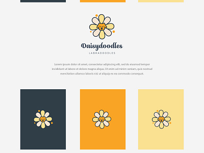 Daisy doodles branding colors design illustration logo logo design logodesign logos modern typography