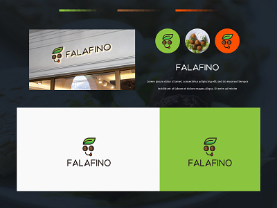 FALAFINO app branding colors design icon illustration logo logo design logodesign logos minimal modern ux vector