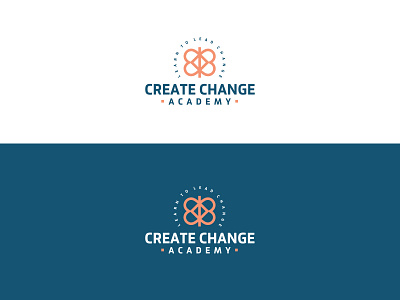 Create Change Academy branding colors design illustration logo logodesign modern typography