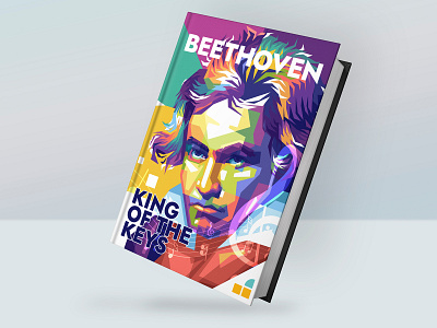 Beethoven Book Cover Design branding colors design icon identity illustration logo mark minimal modern typography ui ux vector