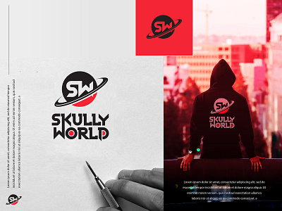 Skully World branding colors design identity illustration logo logo design logodesign logos logotype minimal modern typography vector