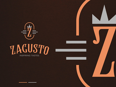 Zagusto Inspiring Tastes branding colors design icon identity illustration logo logodesign mark minimal modern typography ui ux vector