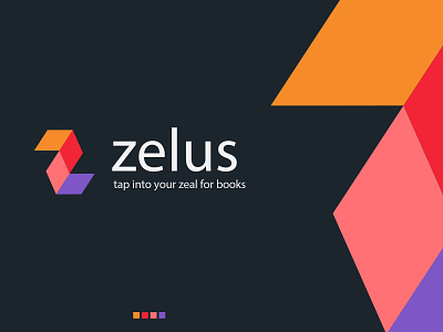 Zelus colors design illustration logo modern vector