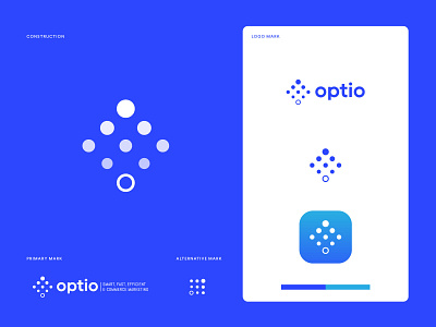 Optio - Branding app branding design icon identity illustration logo typography